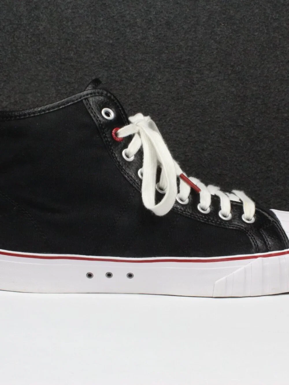 Red Ball Jets ‘51 HI Sneakers Black White Unisex Mens Size 11.5 Womens 13